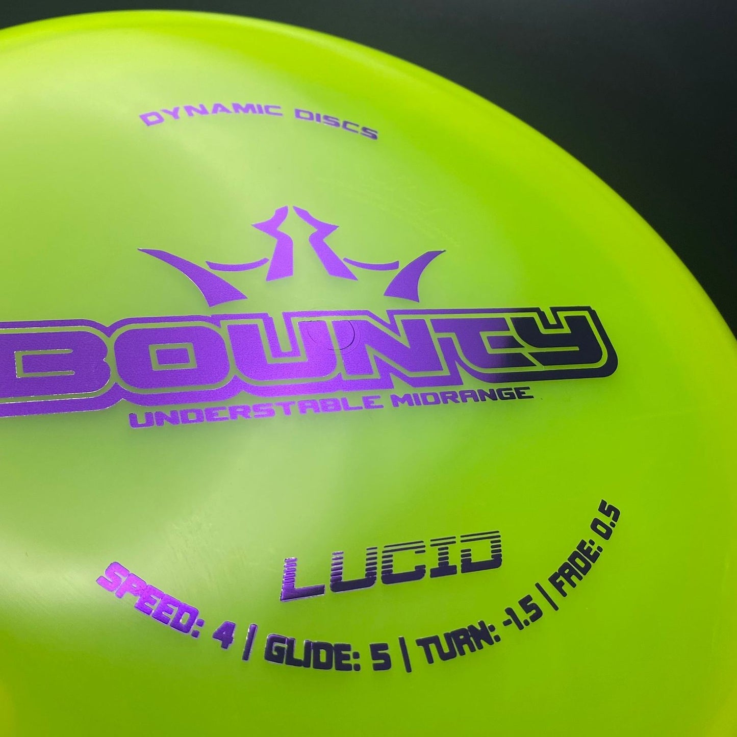 Lucid Bounty Dynamic Discs