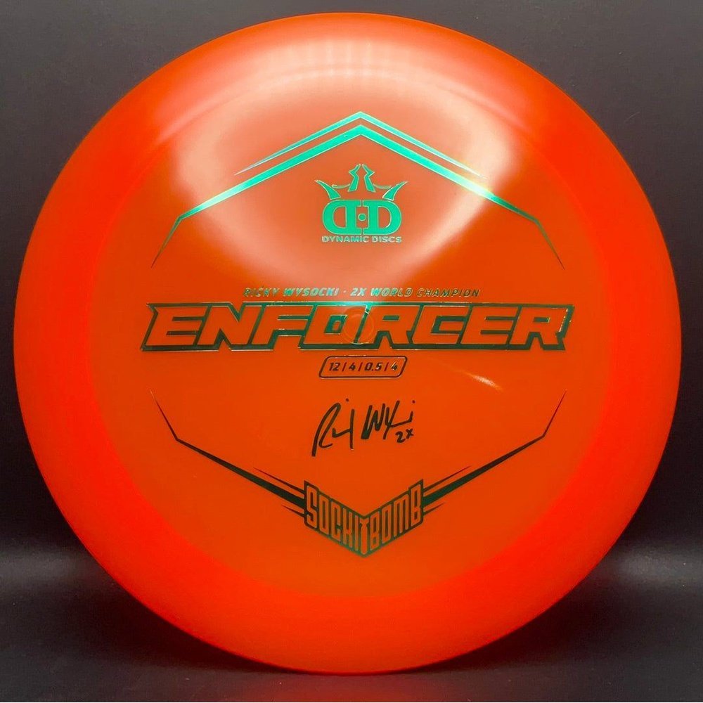 Lucid Enforcer Ricky Wysocki Sockibomb Dynamic Discs