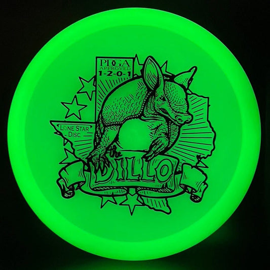 Alpha Glow Armadillo - Artist Series Lone Star Discs