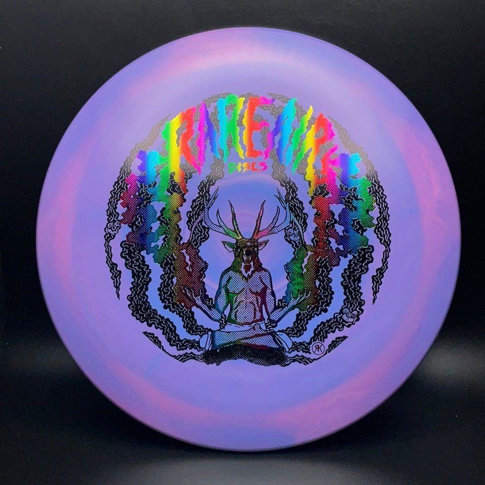 Swirly S-Blend Slab - Custom Rare Air Discs Stamp Infinite Discs