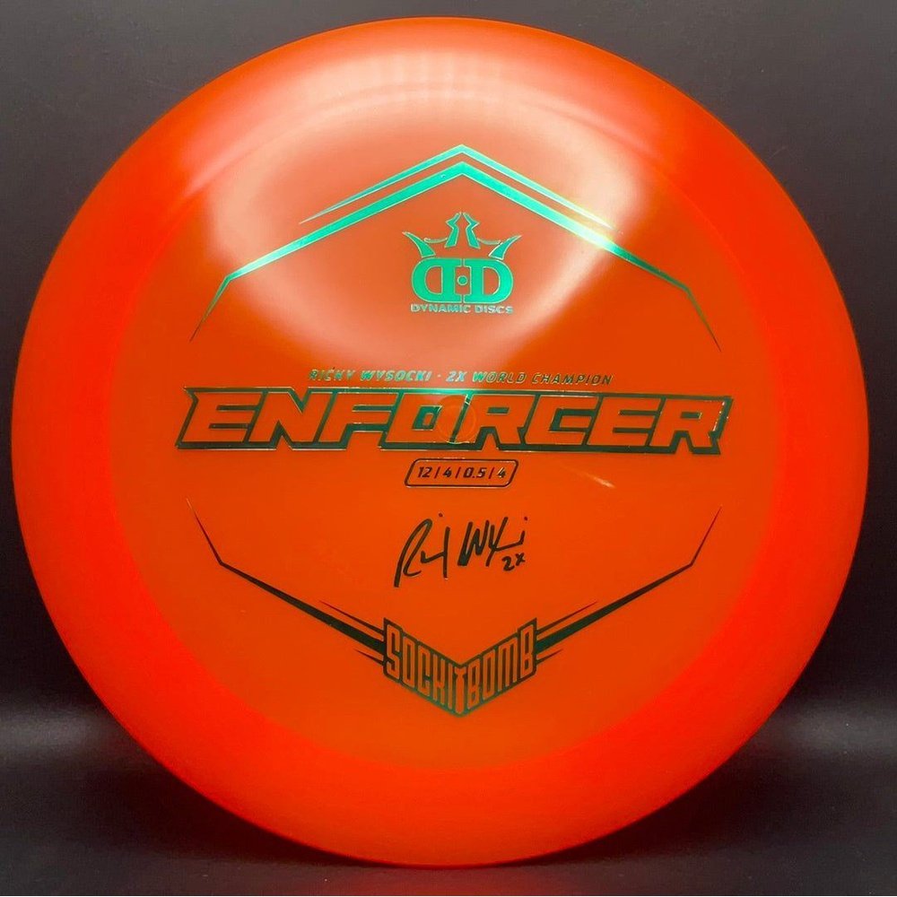 Lucid Enforcer Ricky Wysocki Sockibomb Dynamic Discs