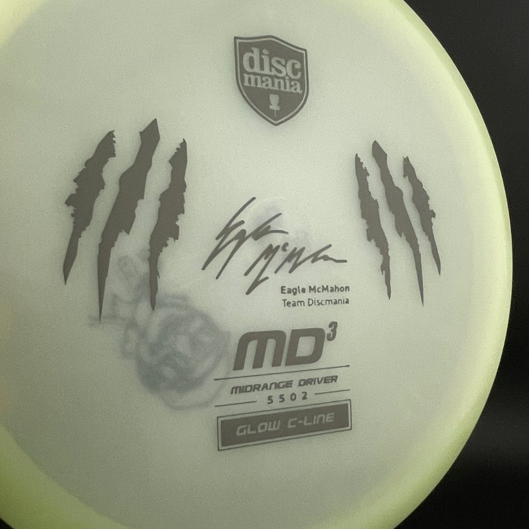 Color Glow C-Line MD3 Penned Eagle Claw *Colten Stash* Discmania