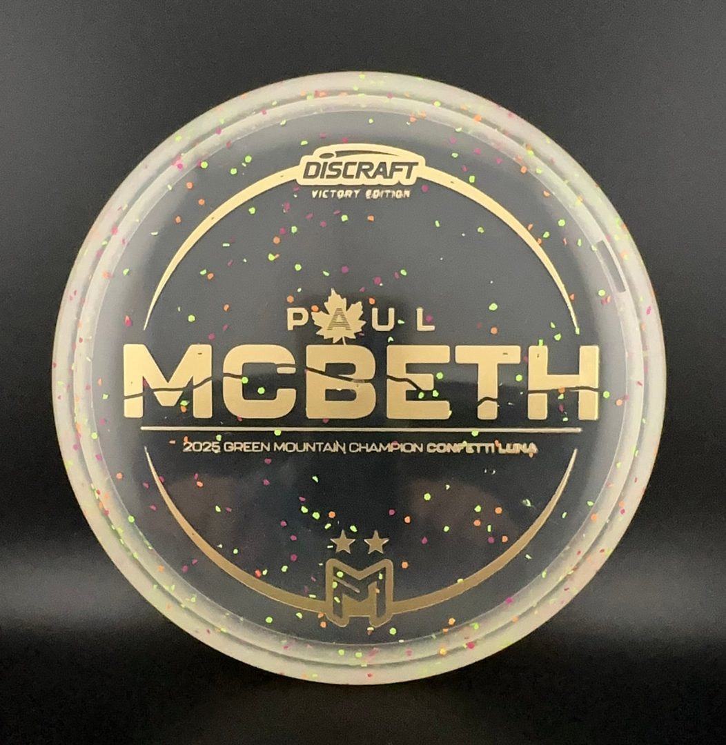 Confetti Z Luna - Victory Edition - Paul McBeth GMC 2025 Discraft