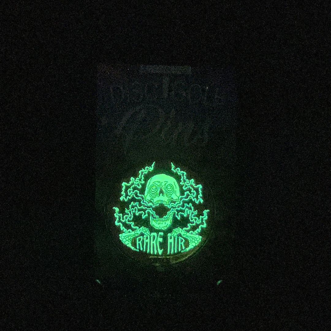 RAD Skull Pin - Glow! Rare Air Discs