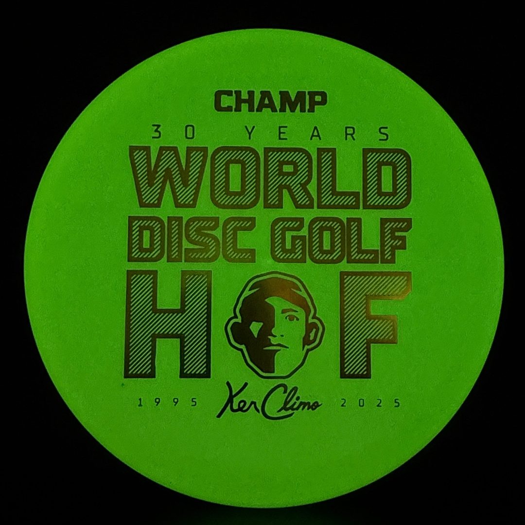 Glow Trophy Line Champ - Hall Of Fame Climo Disc Golf