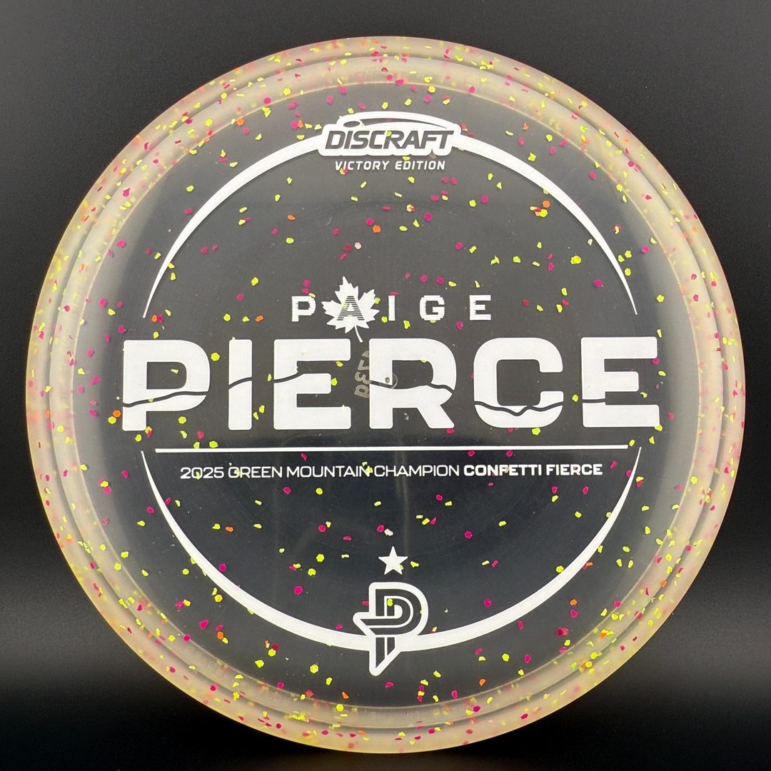 Confetti Z Fierce - Victory Edition - Paige Pierce GMC 2025 Discraft
