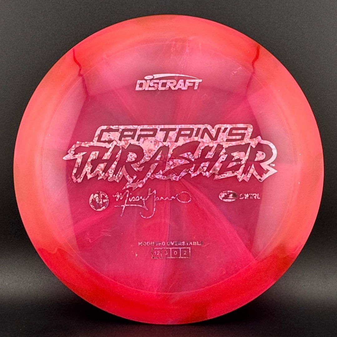 Swirly Z Captain's Thrasher - Missy Gannon 2026 Discraft