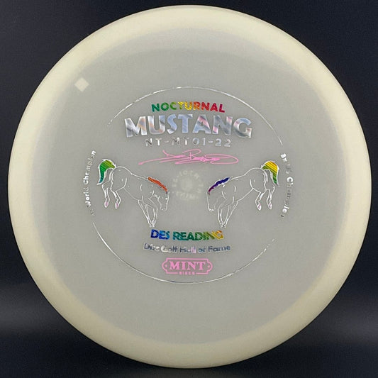 Nocturnal Mustang - First Run Glow - 2022 Des Reading Hall of Fame MINT Discs