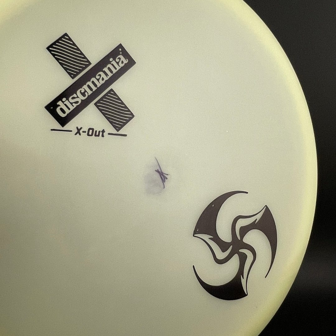 Glow C-Line MD4 - X-Out - Mini Huk Lab Stamp - Innova Made *Warehouse Stash* Discmania