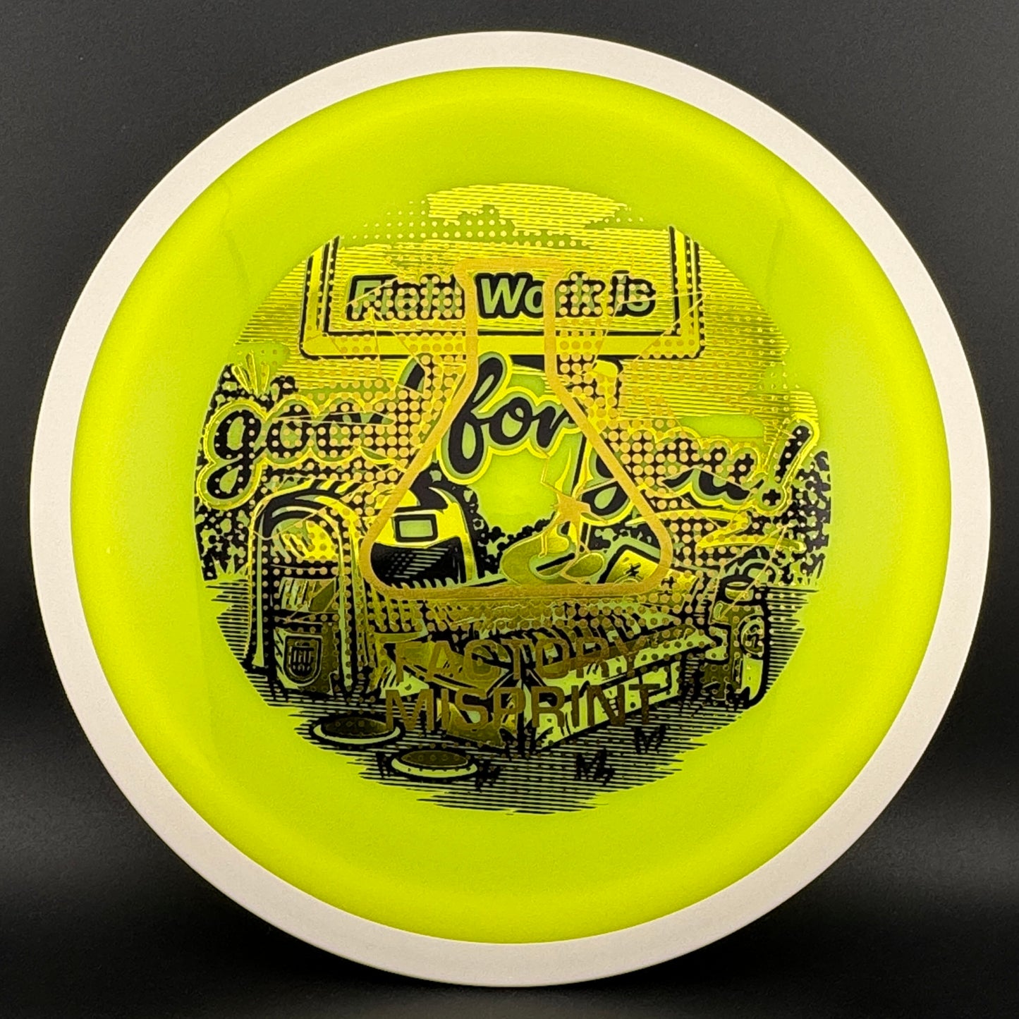 Neutron Trail - James Conrad - Factory Misprint