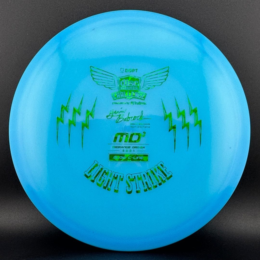 Glow C-Line MD3 - Light Strike - Gavin Babcock Signature Series DCF Discmania