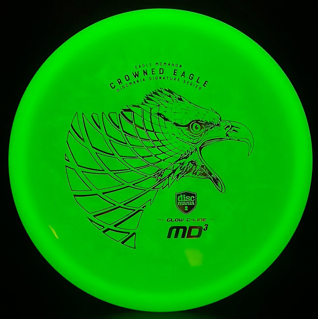 Glow C-Line MD3 *Eagle Stash* - Crowned Eagle - Blue - Eagle McMahon Sig Series Discmania