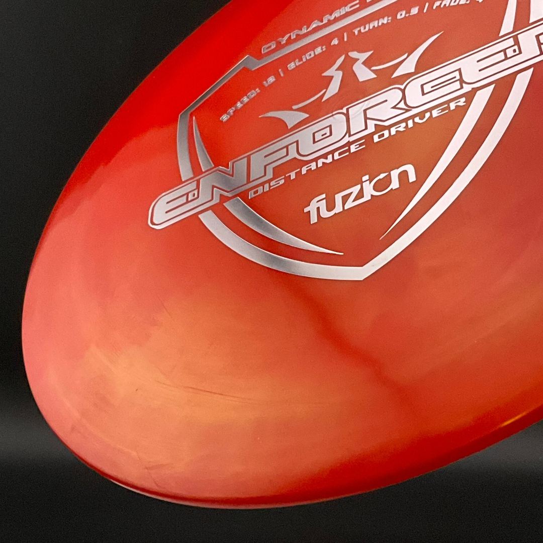 Fuzion Enforcer - Old DD Shield Run! Dynamic Discs