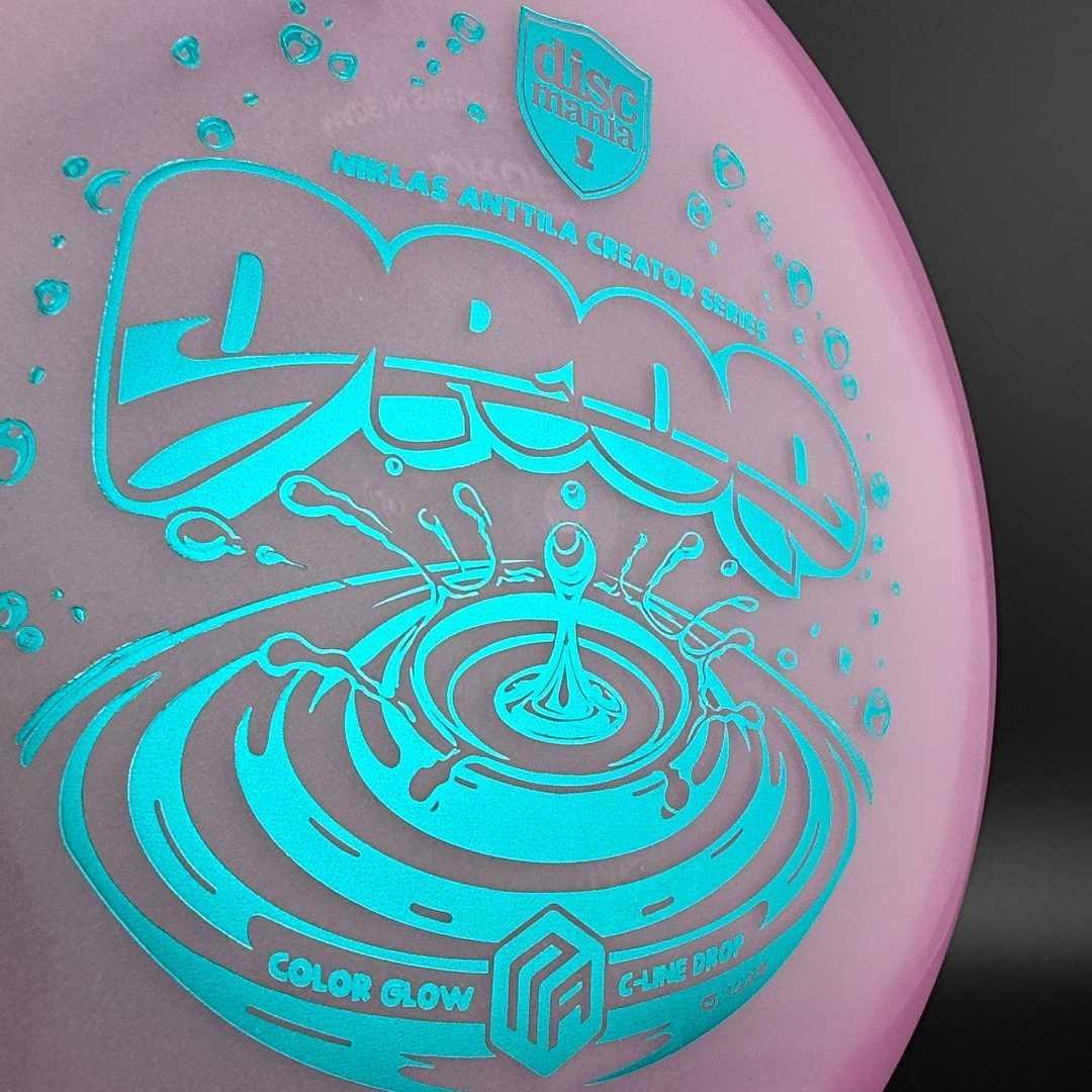 Color Glow C-Line Drop - Niklas Anttila Creator Series - Art by Manny Trujillo Discmania