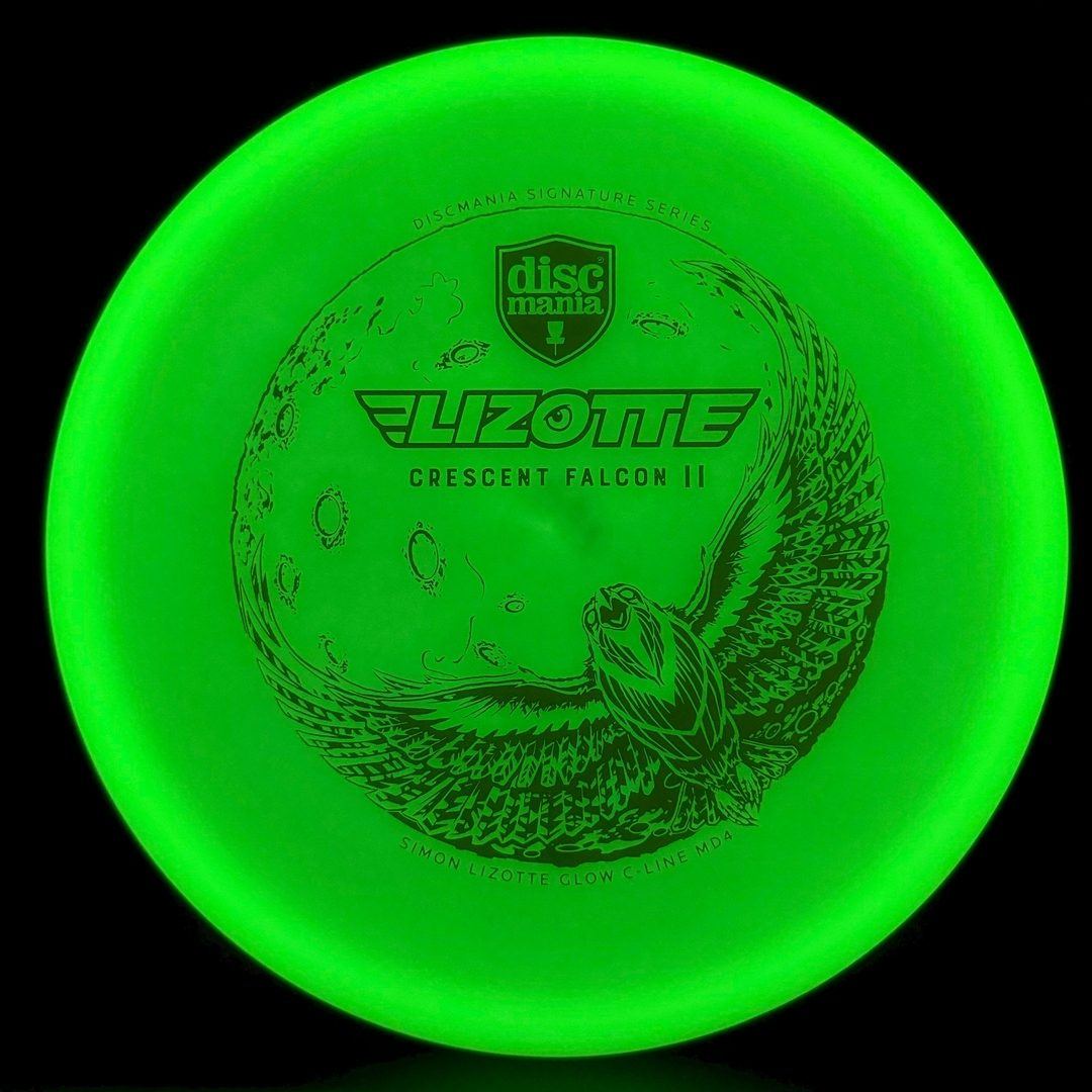 Glow C-Line MD4 - Simon Lizotte Crescent Falcon 2 *Used* Discmania