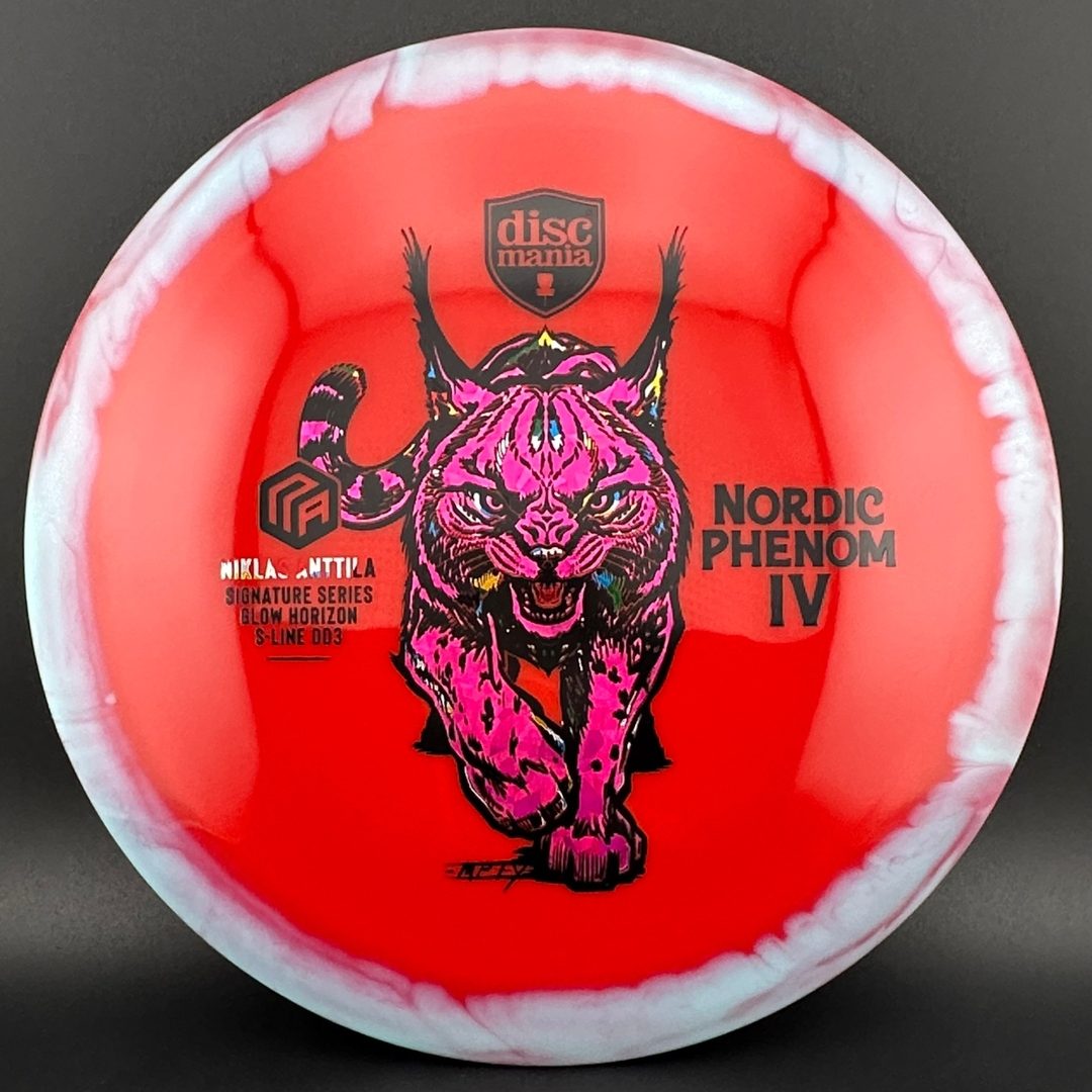Glow Horizon S-Line DD3 3 Foil - Nordic Phenom 4 - Niklas Anttila Signature Series Discmania