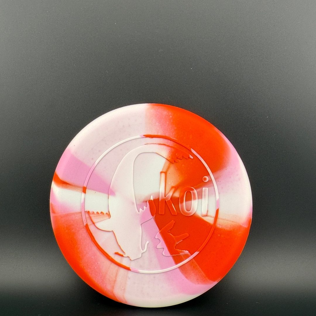 glO-G Mini Koi - 6" Rubber Mini Disc! Elevation