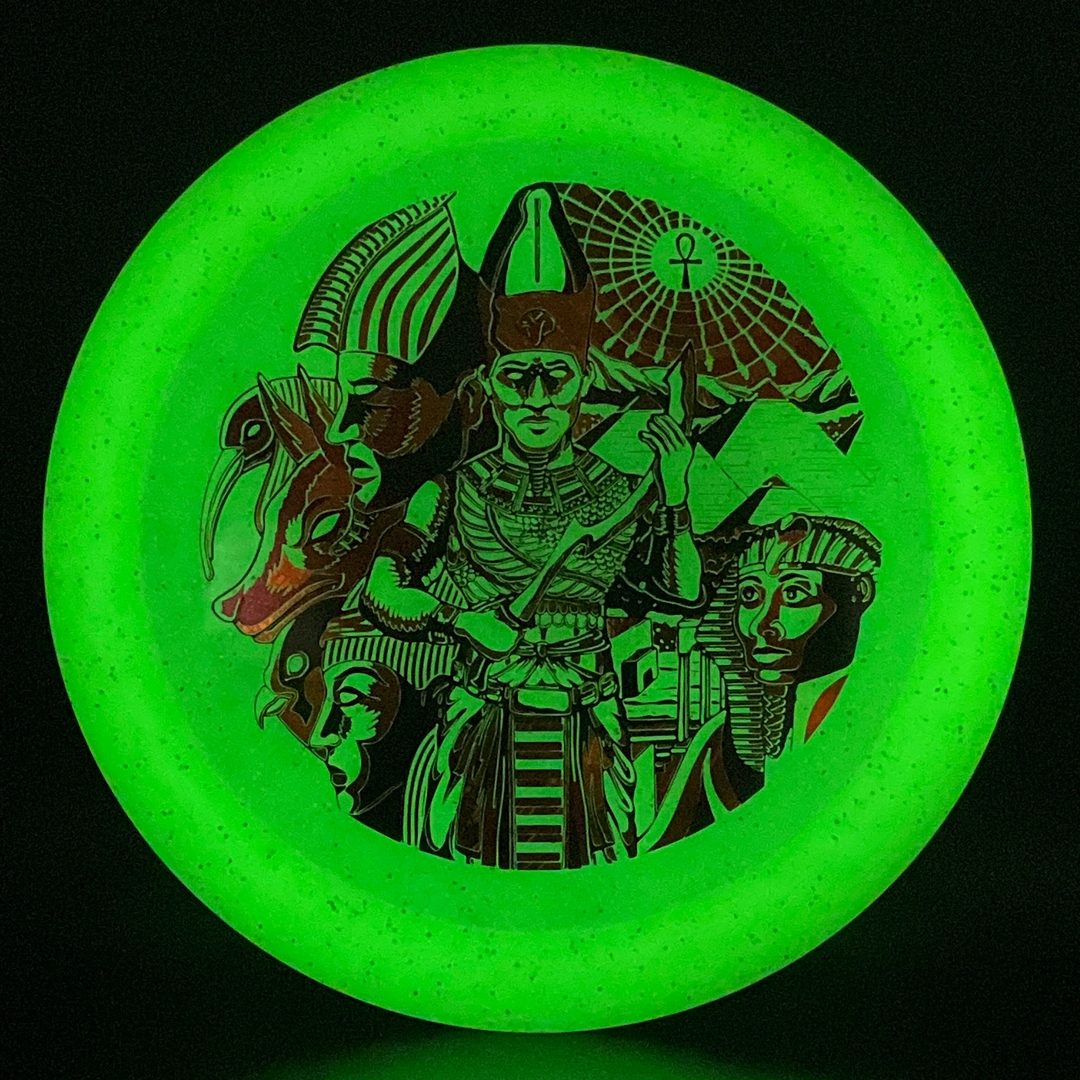 Metal Flake Glow Aztec X-Out - Gods of Egypt Infinite Discs