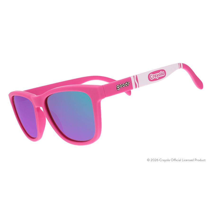 "Wild Orchid" Limited Crayola OG Polarized Sunglasses Goodr