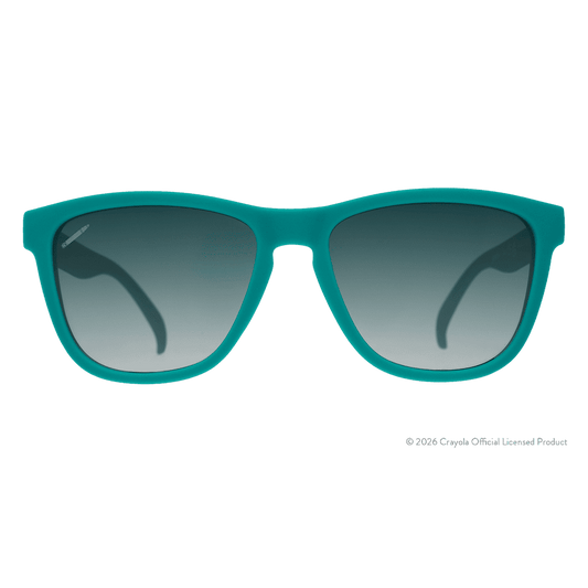 "Turquoise Surf” Limited Crayola OG Polarized Sunglasses Goodr