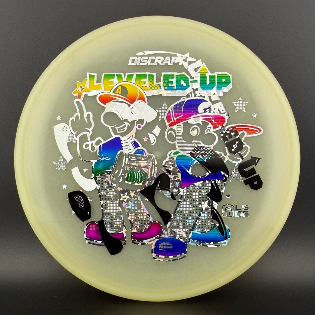 Mega Glo Luna - Leveled-Up Misprints - McBeth & Barela Discraft