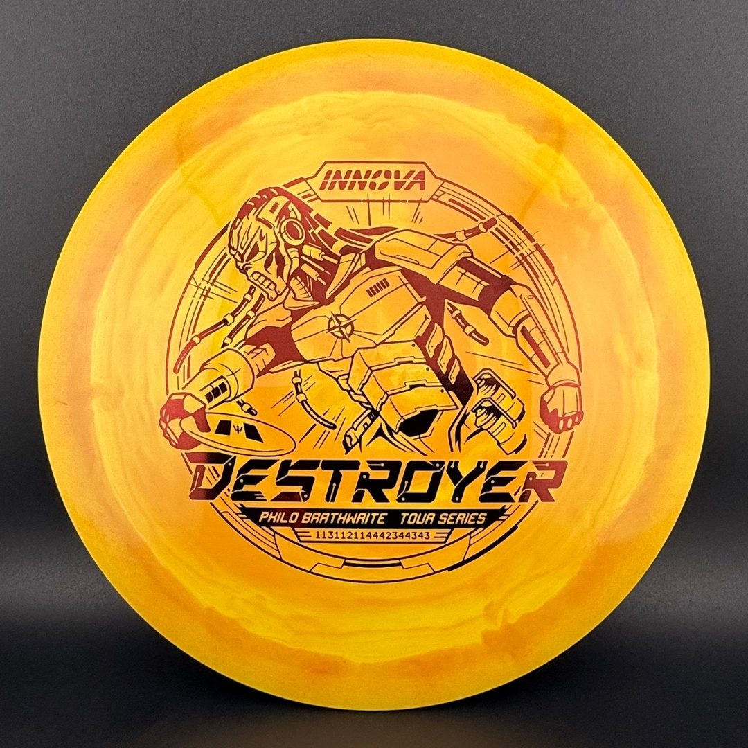 Swirly Star Destroyer - Philo Brathwaite 2025 Tour Series Innova