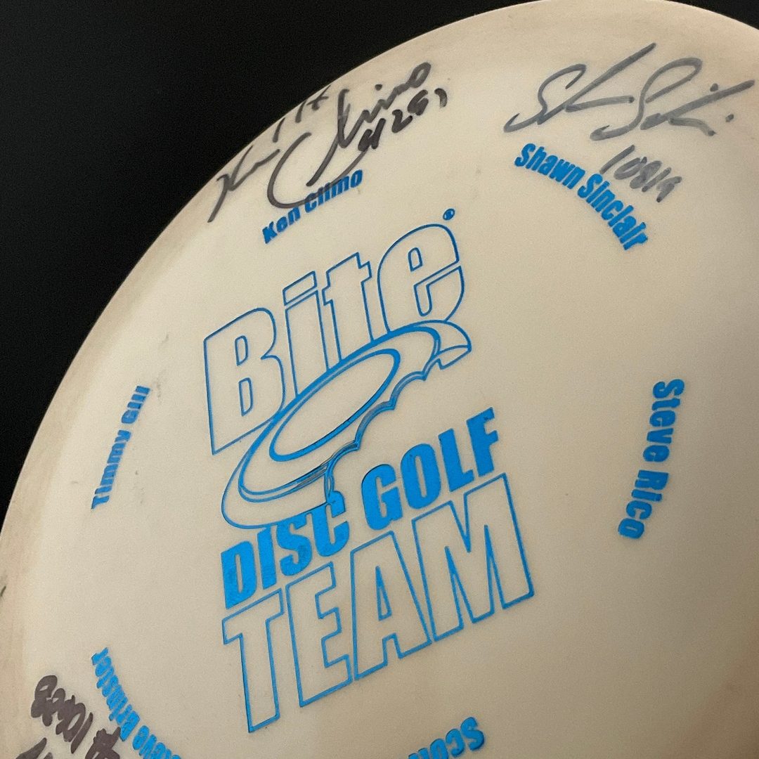 DX Orc *Signed* - 2005 Bite Disc Golf Team *Speedy Vault* Innova
