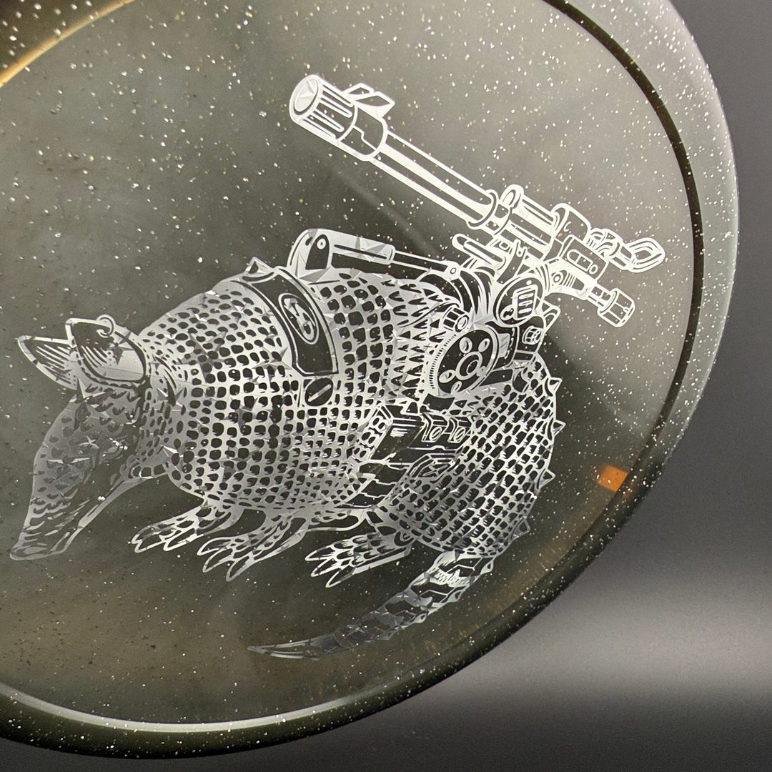 Founders Armadillo - Limited Black "Armored Dillo" Lone Star Discs