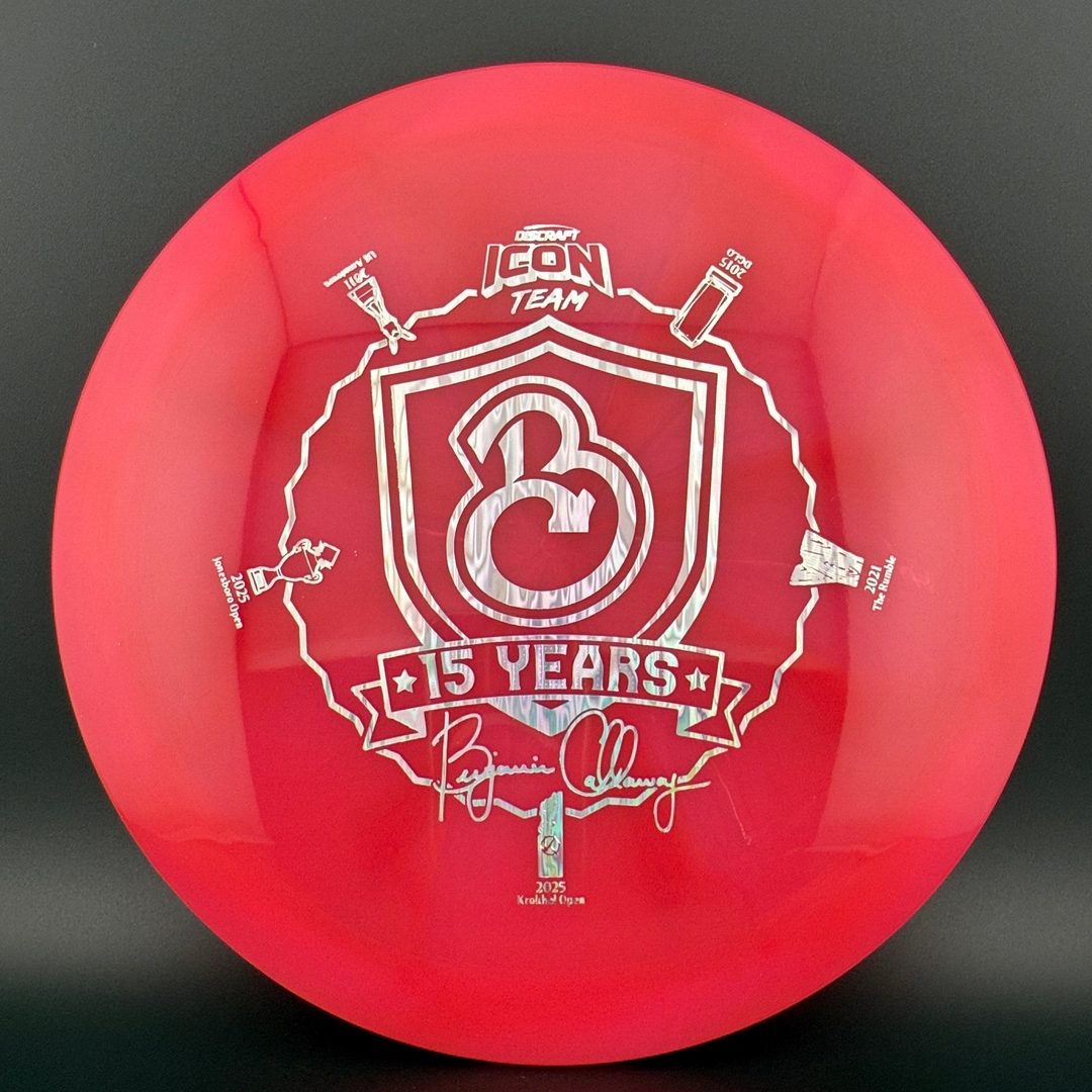 Z Swirl Undertaker - Ben Callaway 15 Year ICON Team Discraft