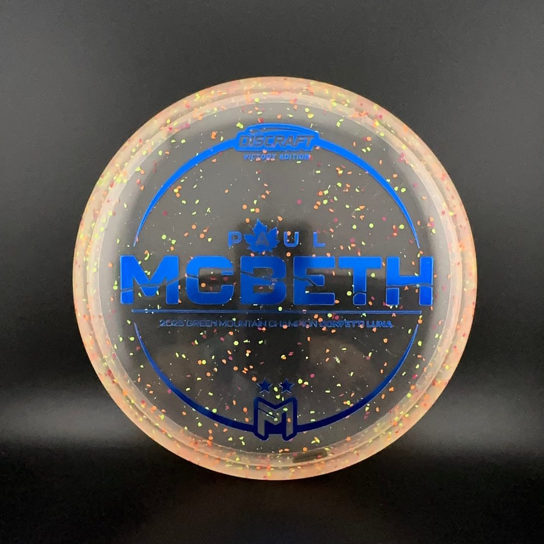 Confetti Z Luna - Victory Edition - Paul McBeth GMC 2025 Discraft