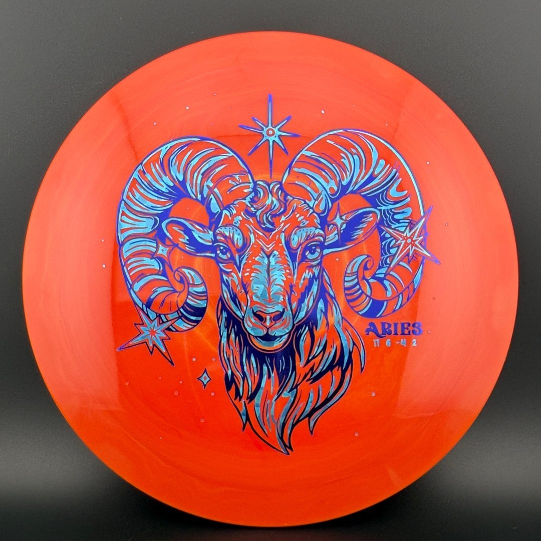 Swirly Sirius Aries (1.1) - Cosmic Ram by Tony Diaz