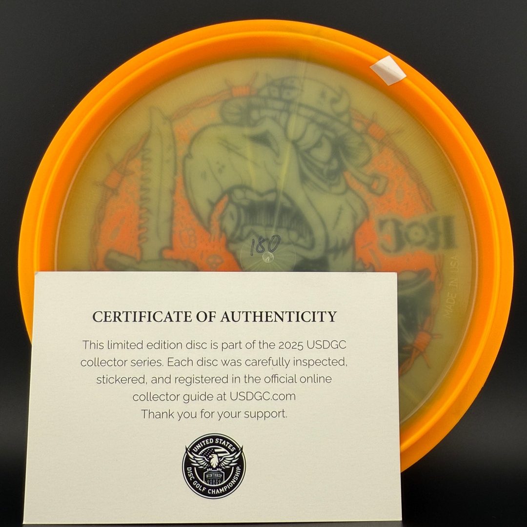 Proto Glow Halo Champion Roc3 - War Bird USDGC 2025 Innova