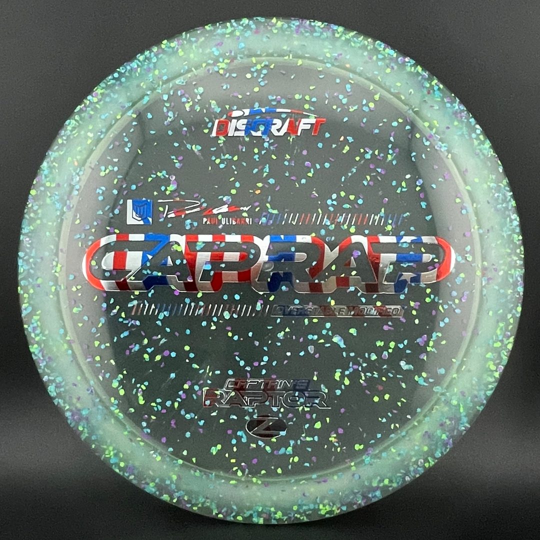Confetti Z Captain's Raptor - Paul Ulibarri 2026 Discraft
