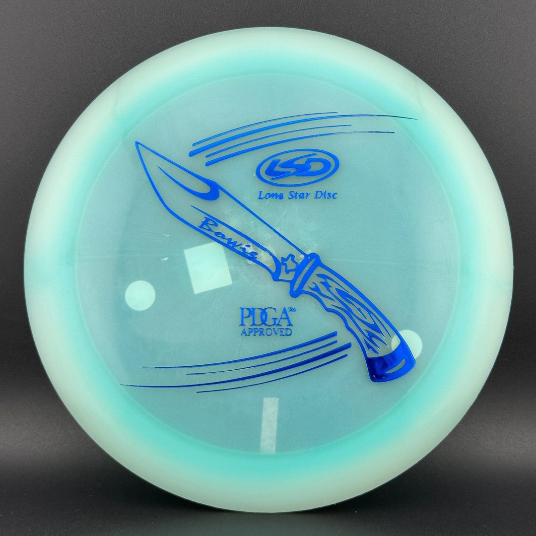 Translucent Color Bravo Glow Bowie - Early Run Embossed LSM Lone Star Discs