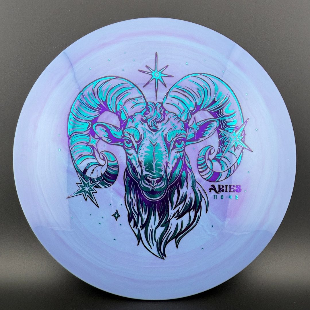 Swirly Sirius Aries (1.1) - Cosmic Ram by Tony Diaz