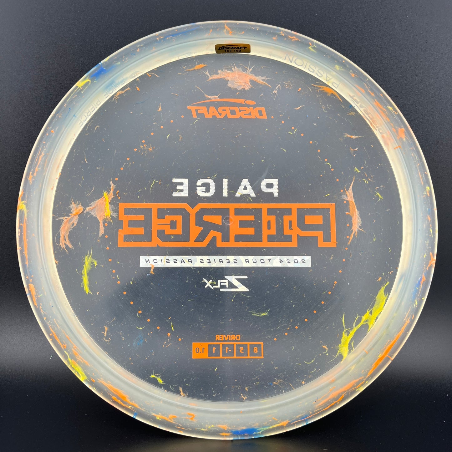 Jawbreaker Z FLX Passion - 2024 Paige Pierce Tour Series Discraft