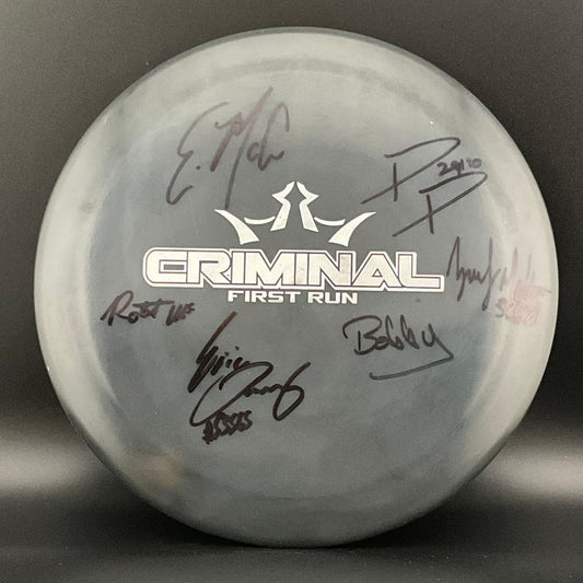 Lucid Criminal *Signed* - 2017 First Run! Dynamic Discs