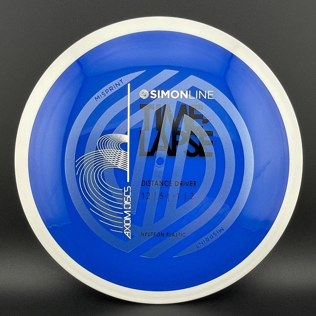 Neutron Time-Lapse Re-Tooled - Simon Line Misprint Axiom