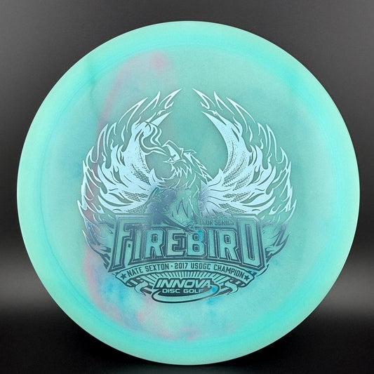 2018 Glow Champion Firebird - Swirly Blue Pink Nate Sexton TS Innova