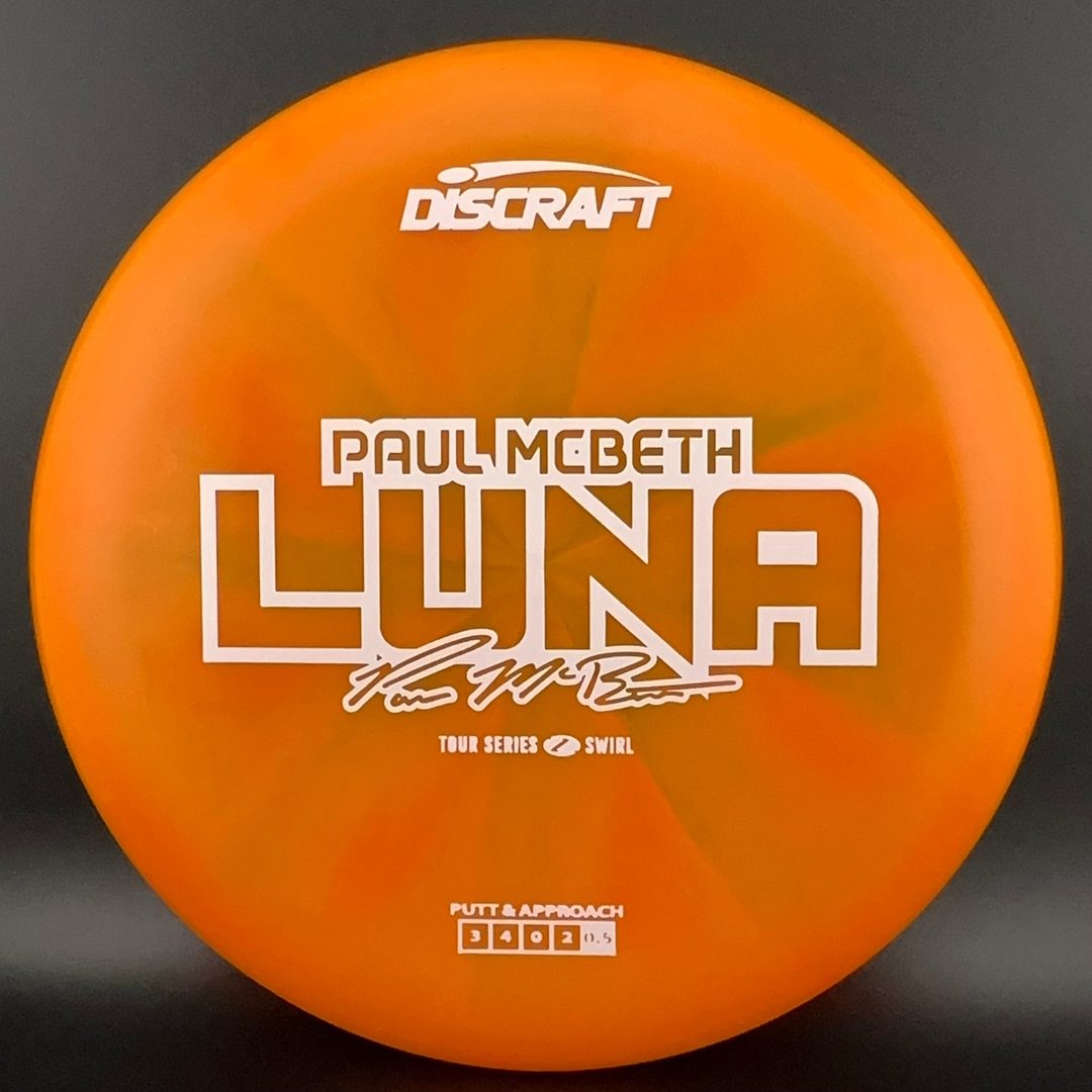 Z Swirl Luna - 2025 Paul McBeth Tour Series Discraft
