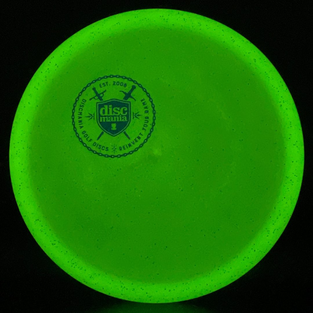 MF Glow C-Line MD3 - Sword and Shield Mini Stamp - Innova Made Discmania