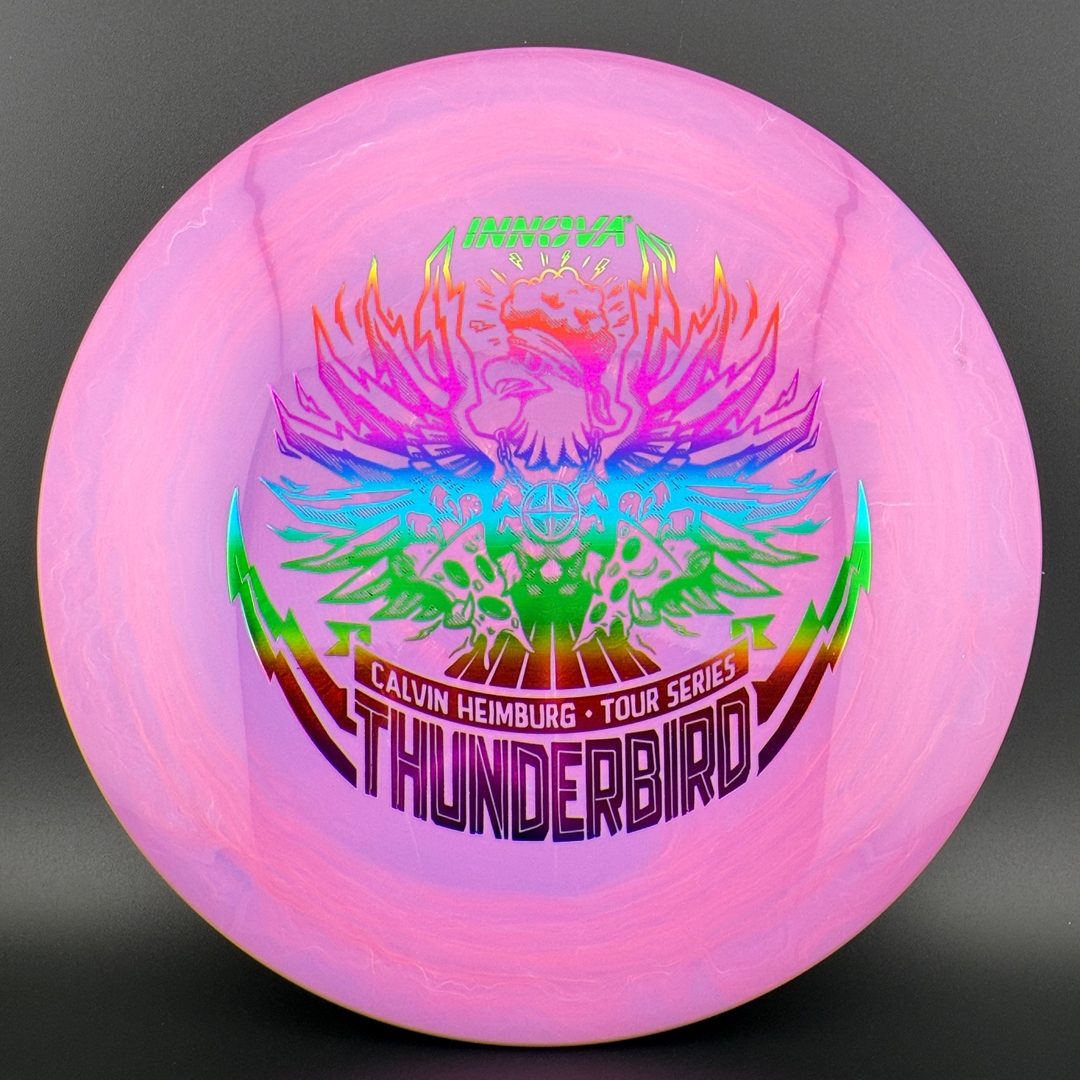 Swirly Star Thunderbird - Calvin Heimburg 2025 Tour Series Innova