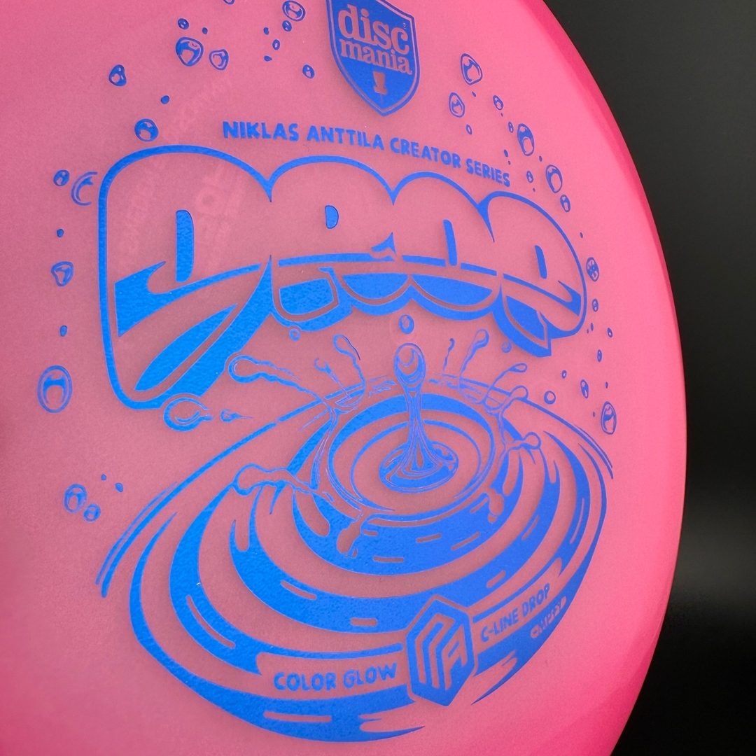 Color Glow C-Line Drop - Niklas Anttila Creator Series - Art by Manny Trujillo Discmania