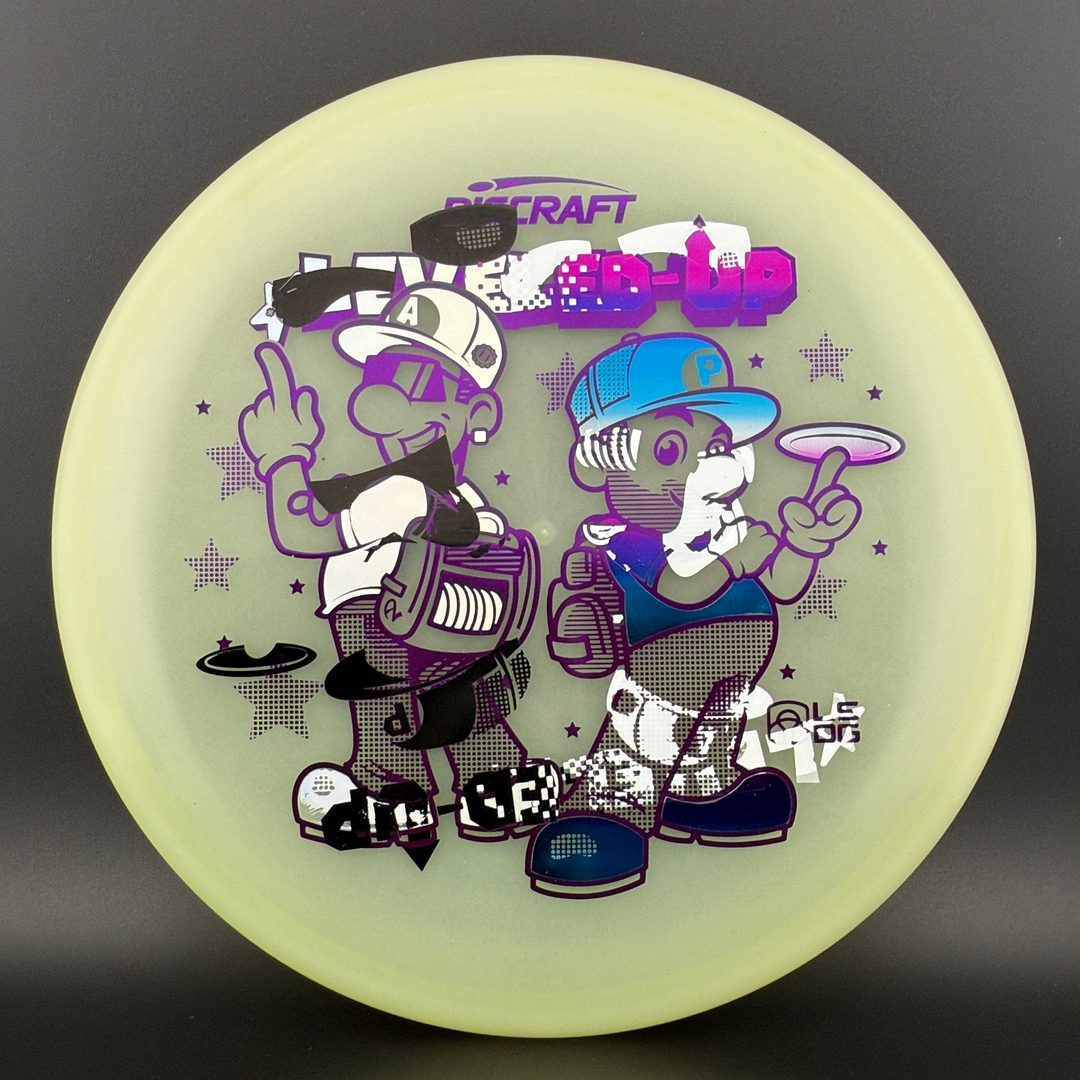 Mega Glo Luna - Leveled-Up Misprints - McBeth & Barela Discraft