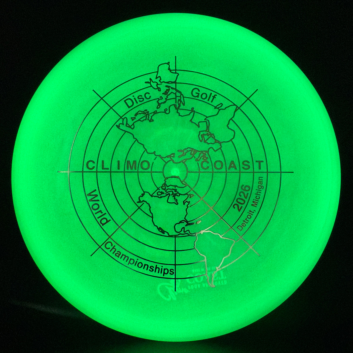 Color Glow Z Coast - Worlds 2026 Climo Disc Golf