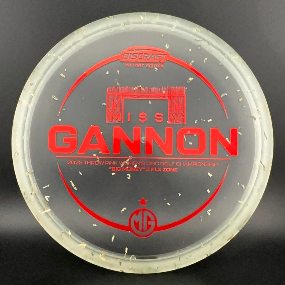 Z FLX Money Zone - 2025 Missy Gannon Throw Pink MINT Discs