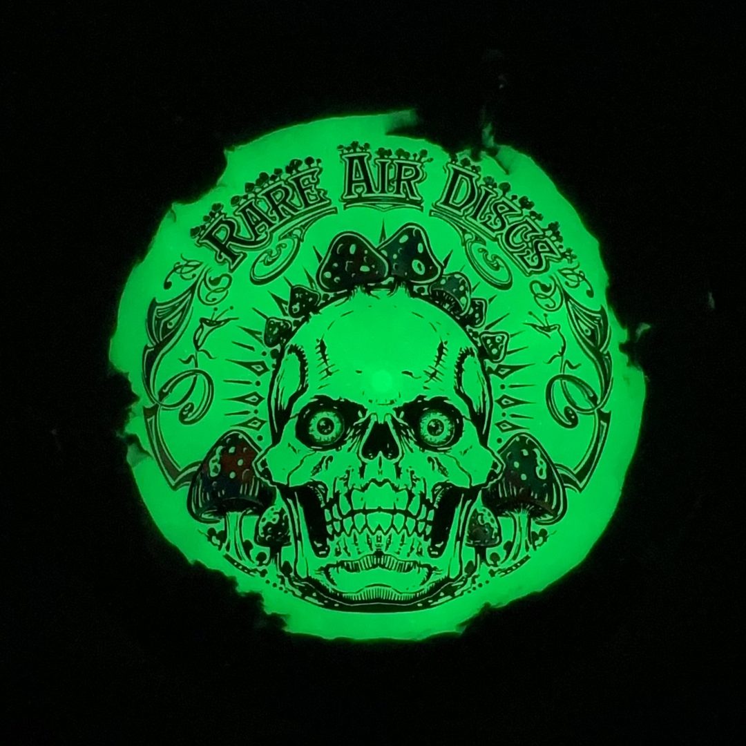 Glow Retina Chemtrail -Crushin' Amanitas by Manny Trujillo Doomsday Discs