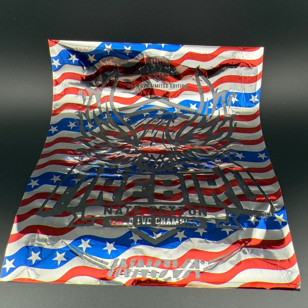 Proto Glow Pearl Champion Firebird - Flag Foil - 2025 LVC Nate Sexton Innova