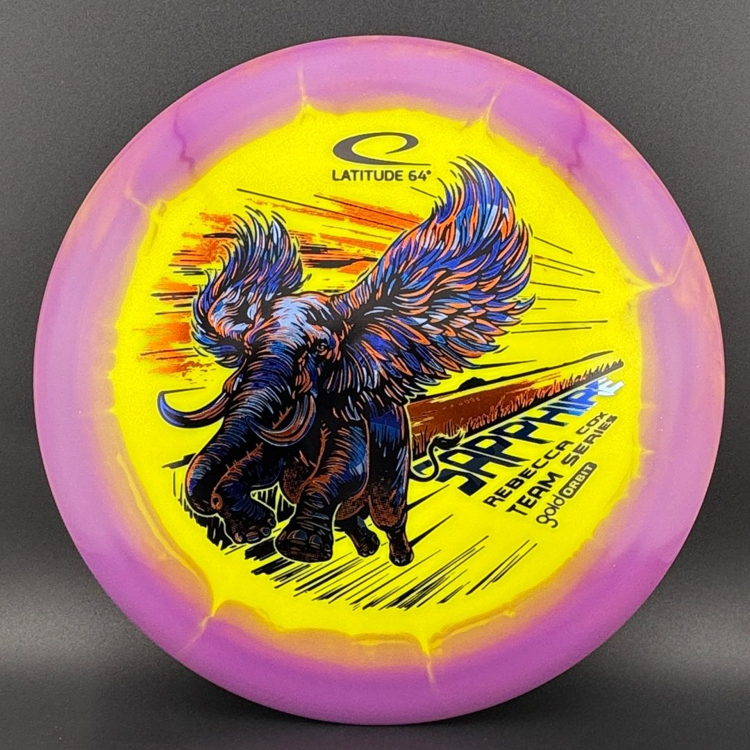 Gold Orbit Sapphire - Rebecca Cox 2026 Tour Series Latitude 64