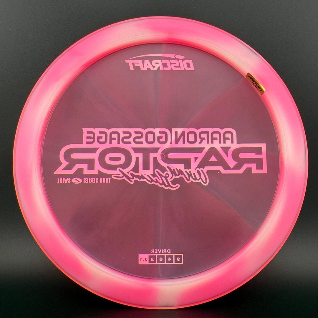 Z Swirl Raptor - Aaron Gossage 2025 Tour Series Discraft